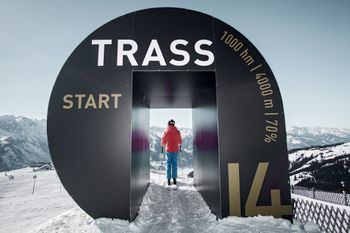 Trassabfahrt - bis zu 70% Gefälle