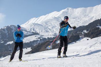 Langlaufen im Gebiet Serfaus Fiss Ladis