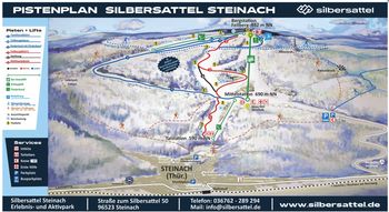 Pistenplan Silbersattel Steinach
