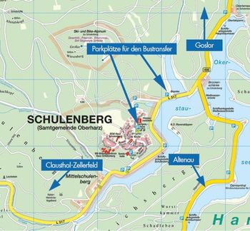 Anfahrt zum Ski-Alpinum Schulenberg