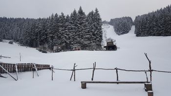 Blick ins Skigebiet in Schulenberg