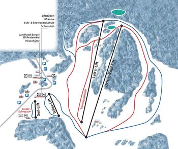 Pistenplan St. Jakob im Walde
