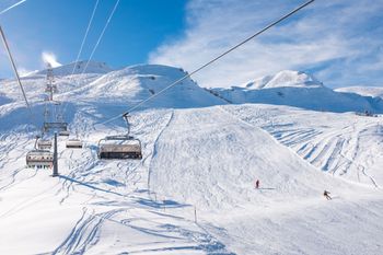 Skifahren am Klingenstock