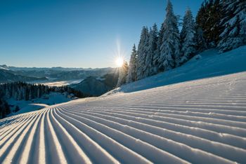 Mit 1.700 Höhenmetern bietet die Talabfahrt von der Pizolhütte bis nach Wangs eine der längsten durchgehenden Abfahrten der Region.