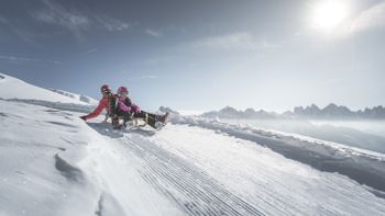 Drei Rodelbahnen gibt es auf der Plose.
