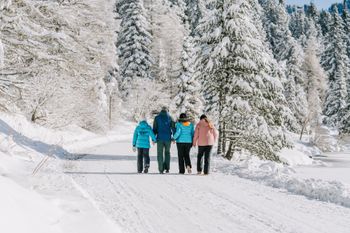 Garantiert weiß: Winterwanderung durchs Schnee-Paradies auf der Turracher Höhe.