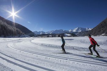 Die Region um Niederthai und Umhausen im Ötztal bietet sowohl klassische als auch Skating Loipen.