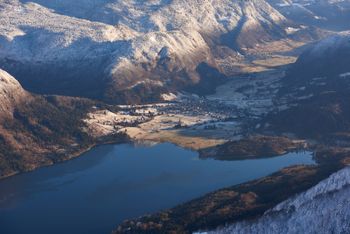 Die Talabfahrt Žagarjev Graben führt bis hinunter zum Bohinj-See.