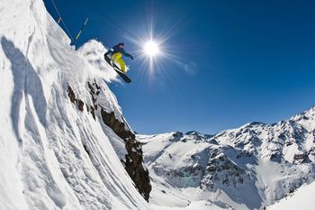 Freeriding im Valle Nevado