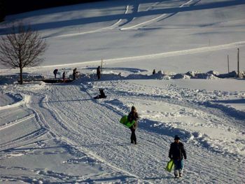 Der Vesser ist auch bei Rodlern beliebt.