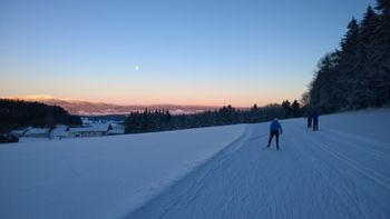 Rund um das Nordische Zentrum Jägerbild erstreckt sich ein Loipenverbund von bis zu 60 Kilometer Länge.