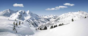 Blick auf Obertauern