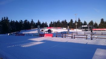 Das Langlaufzentrum am Fichtelberg