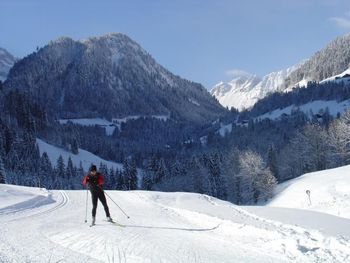 Die 5 Kilometer lange Rundloipe 