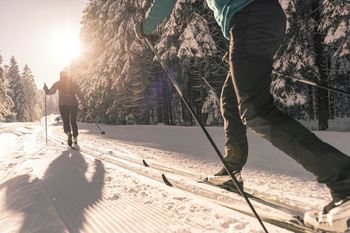 Langlaufen im Nordischen Zentrum Böhmerwald
