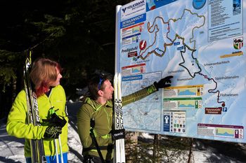 Loipenplan am Predigstuhl