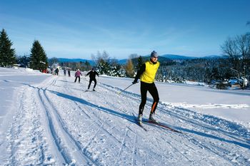 Langlaufen auf der Sonnenloipe
