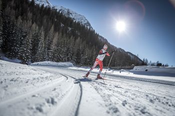 Mit über 200 Kilometer herrlicher Loipen zählt die Ferienregion Kronplatz zu den Langlaufhotspots der Alpen.