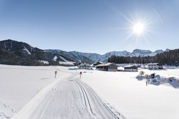 Dorfloipe in Steinberg am Rofan - Langlaufen am 