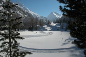 Langlaufen im Saastal