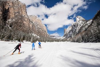 crosscountry skiing in Val Gardena | Gröden