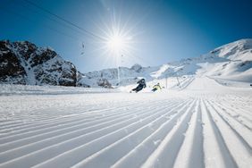 Erlebe Frühlingsskifahren auf höchstem Niveau.