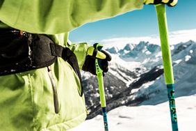 Ski poles bring many advantages with them.