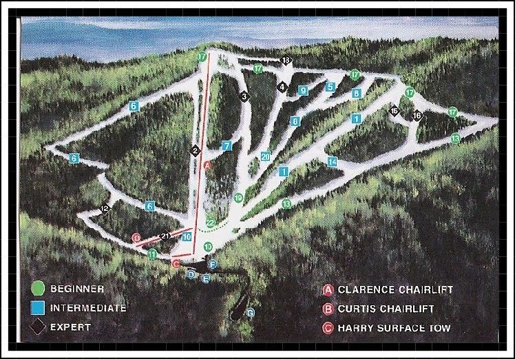 Trail Map Mt Lemmon Ski Valley