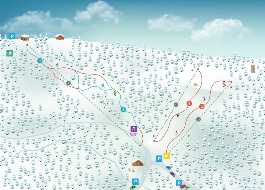 Trail Map Marianske Lazne
