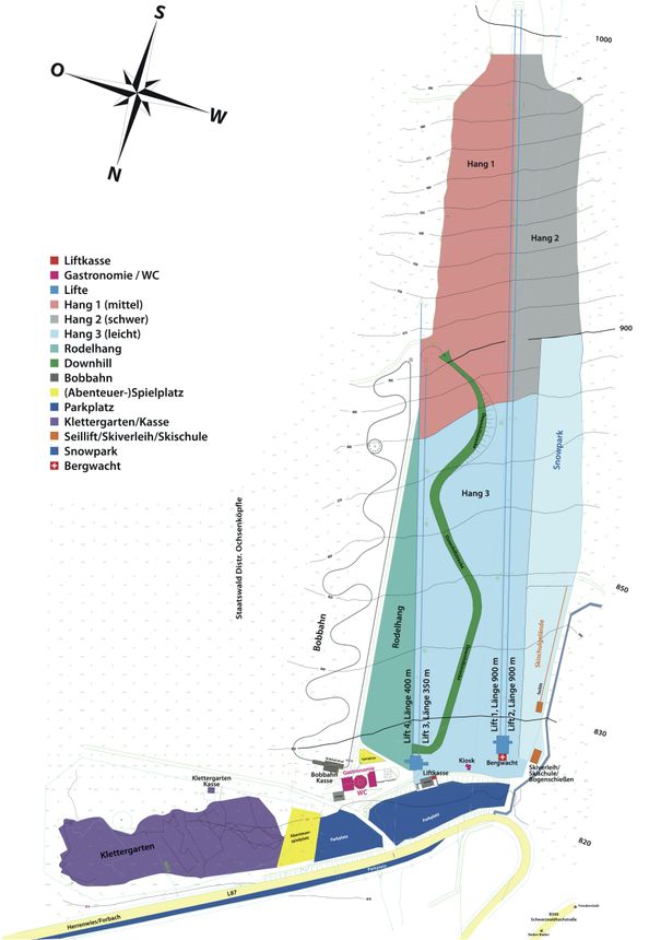 Trail Map Mehliskopf