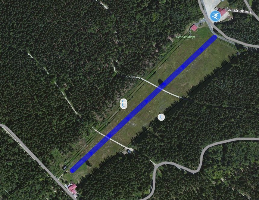 Trail Map Mehlmeisel Klausenlift