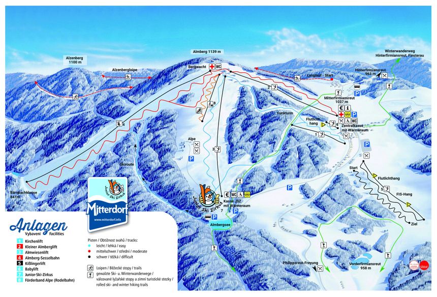 Trail Map Mitterdorf