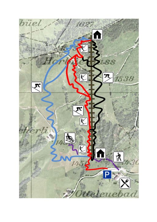 Trail Map Ottenleuebad