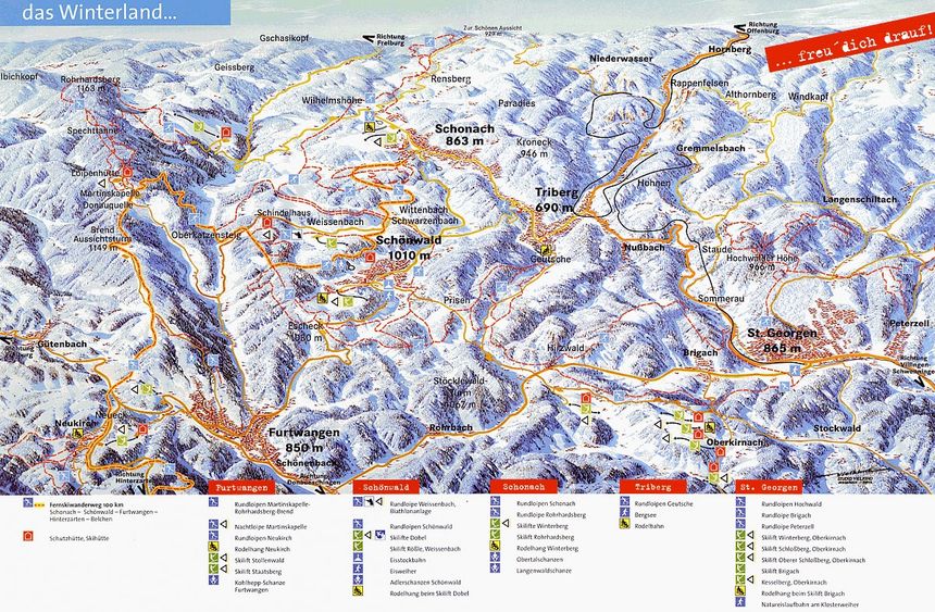Trail Map Oberkirnach