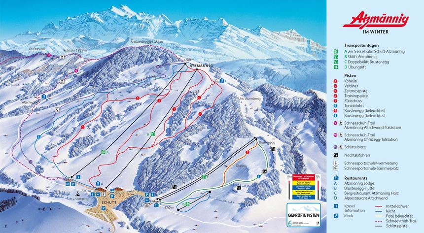 Trail Map Atzmännig