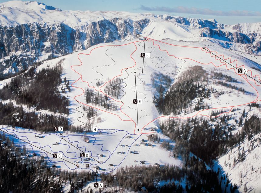 Trail Map Alp Aflenzer Bürgeralm