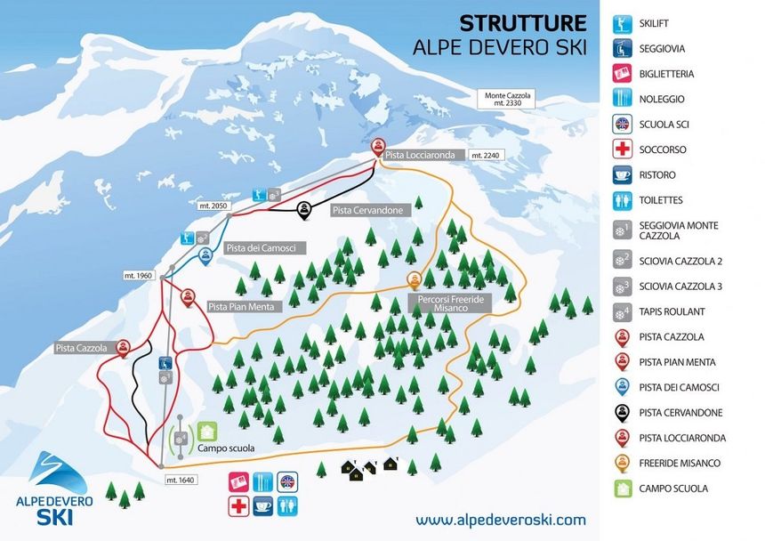 Trail Map Alpe Devero