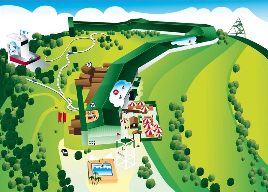 Trail Map Alpincenter Bottrop