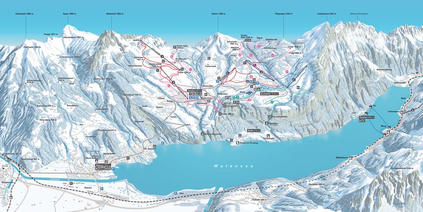 Trail Map Amden