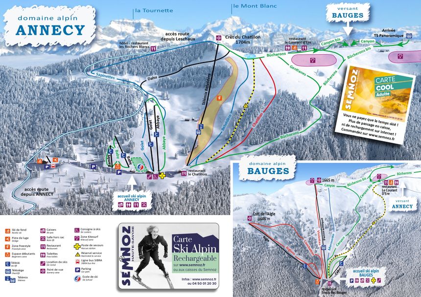 Trail Map Annecy - Le Semnoz