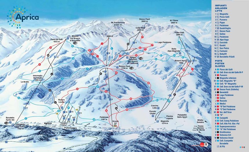 Trail Map Aprica