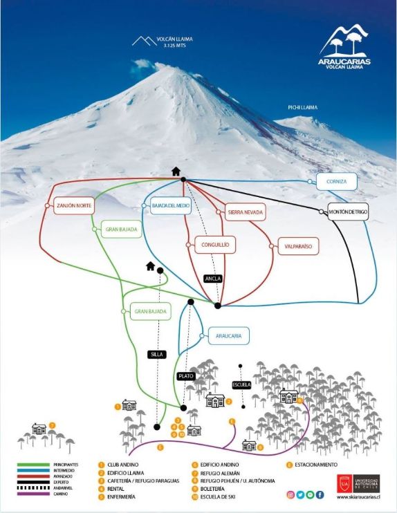Trail Map Araucarias
