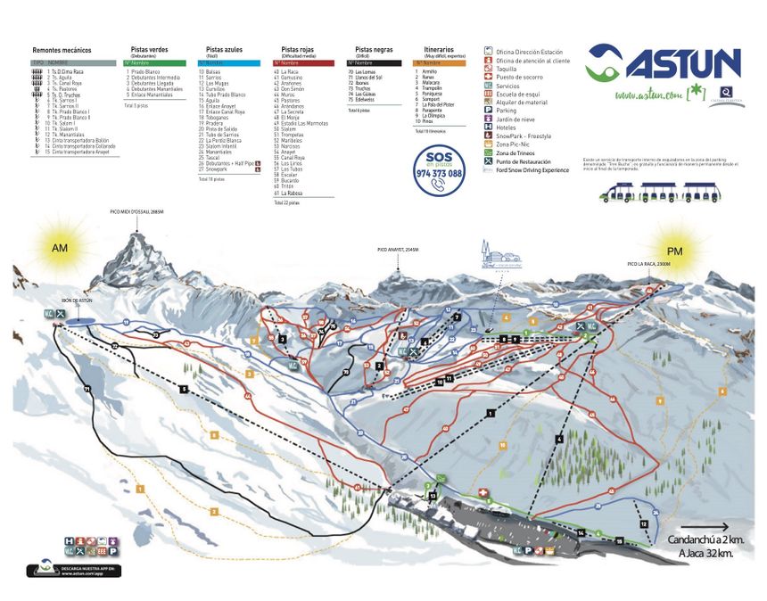 Trail Map Astun