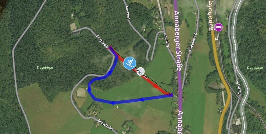 Trail Map Bärenstein