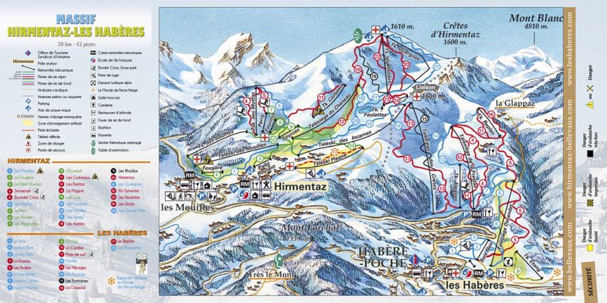 Trail Map Hirmentaz - Les Habères