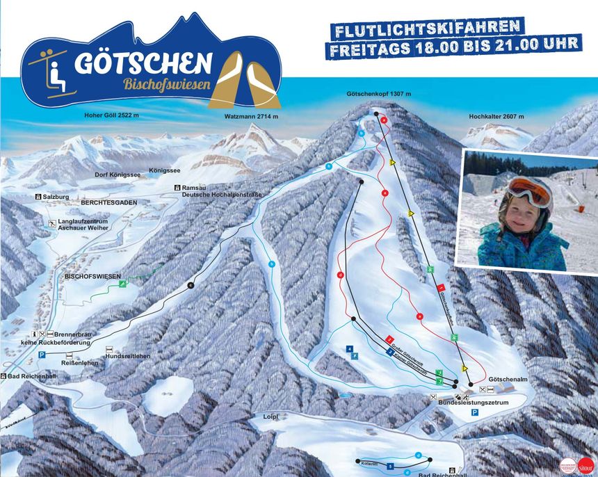 Trail Map Götschen Bischofswiesen