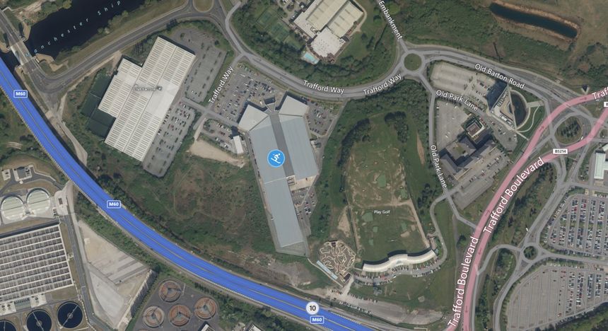 Trail Map Chill Factore Manchester