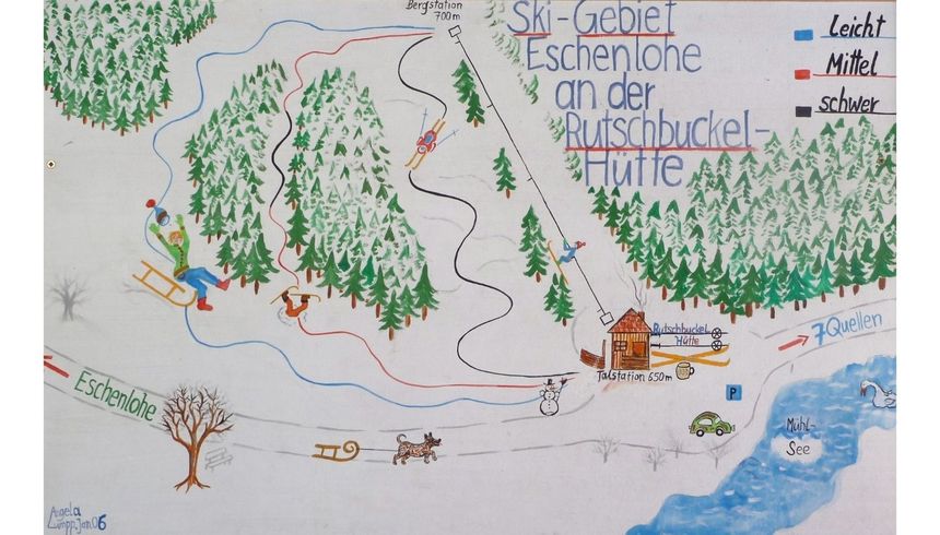 Trail Map Eschenlohe