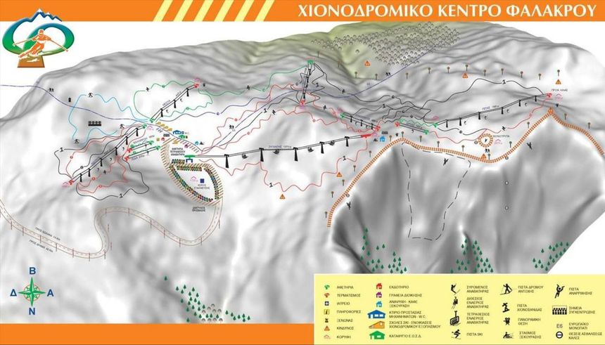 Trail Map Falakro