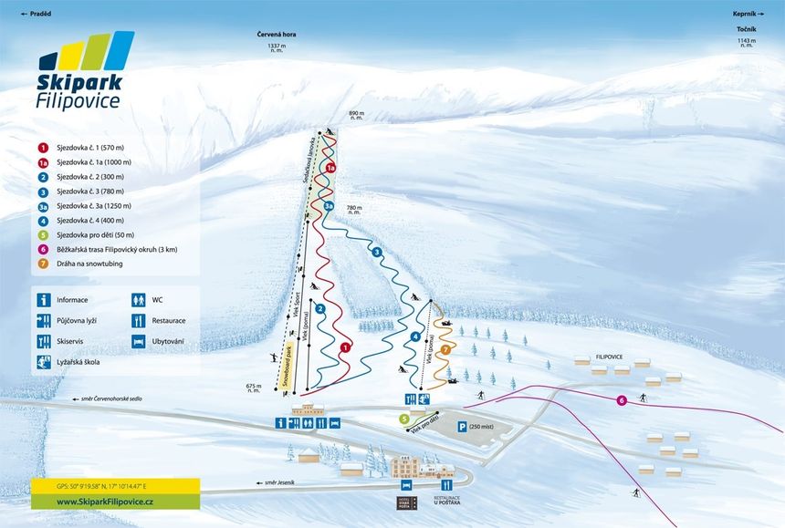 Trail Map Filipovice